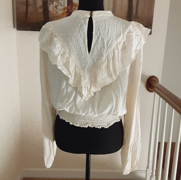 Wild Fable Off-White Textured Boho Blouse - Picture 6 of 11